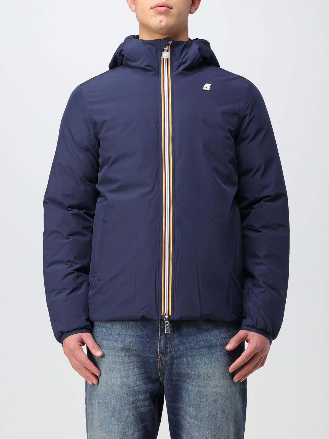 K-Way Jacket K-WAY Men colour Blue 2