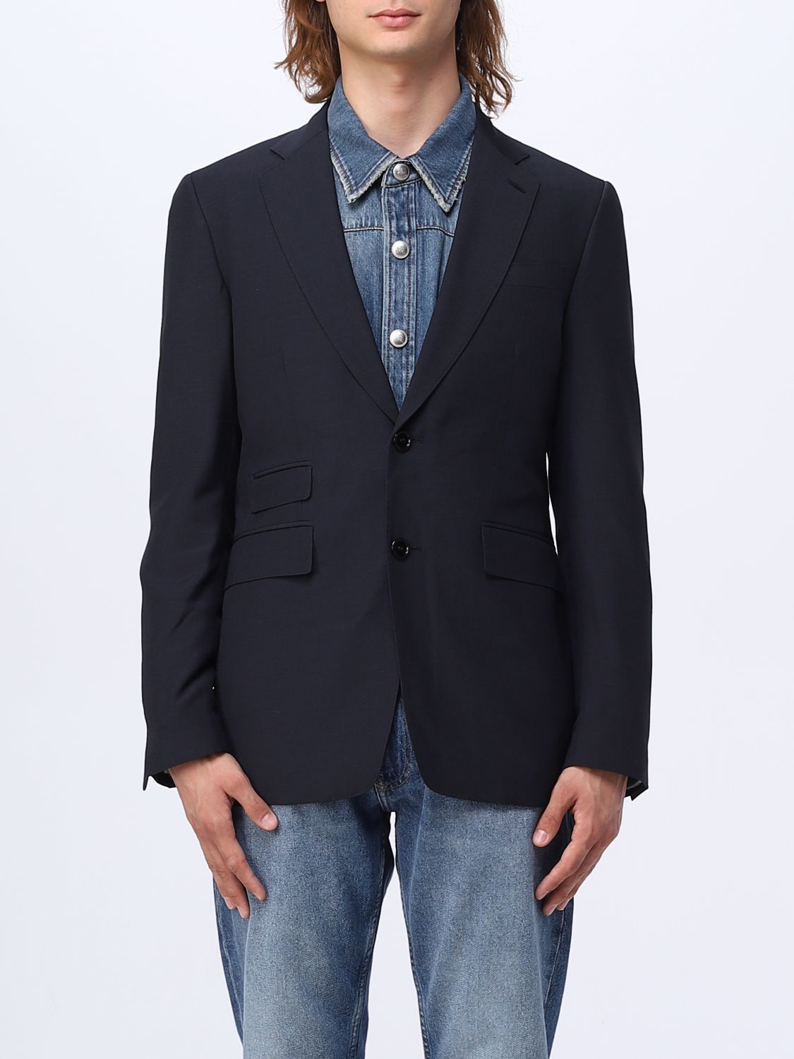 Burberry Blazer BURBERRY Men colour Blue