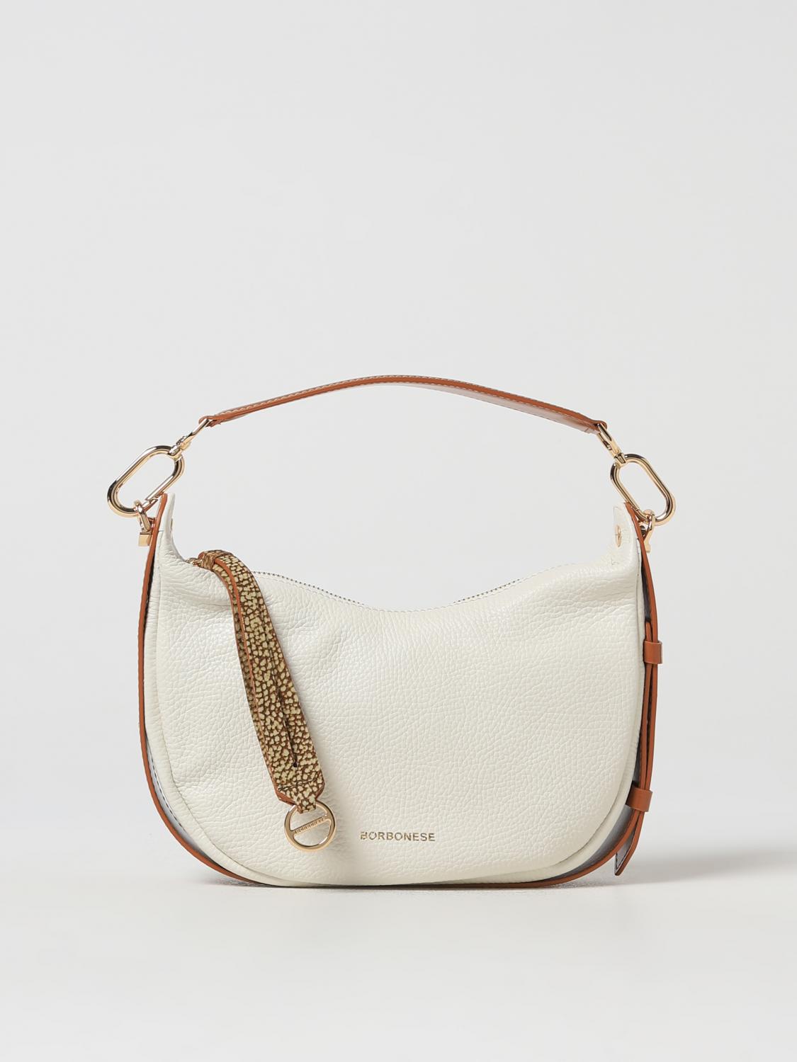 Borbonese Shoulder Bag BORBONESE Woman color Cream