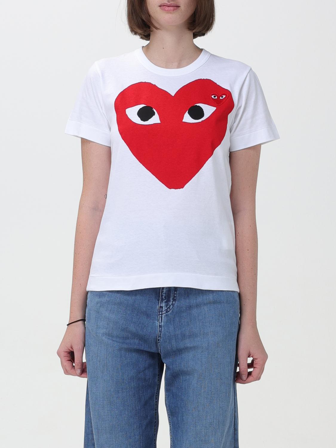 Comme Des Garçons Play T-Shirt COMME DES GARCONS PLAY Woman colour White