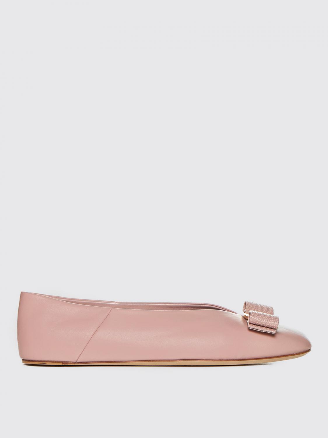 Ferragamo Ballet Flats FERRAGAMO Woman color Pink