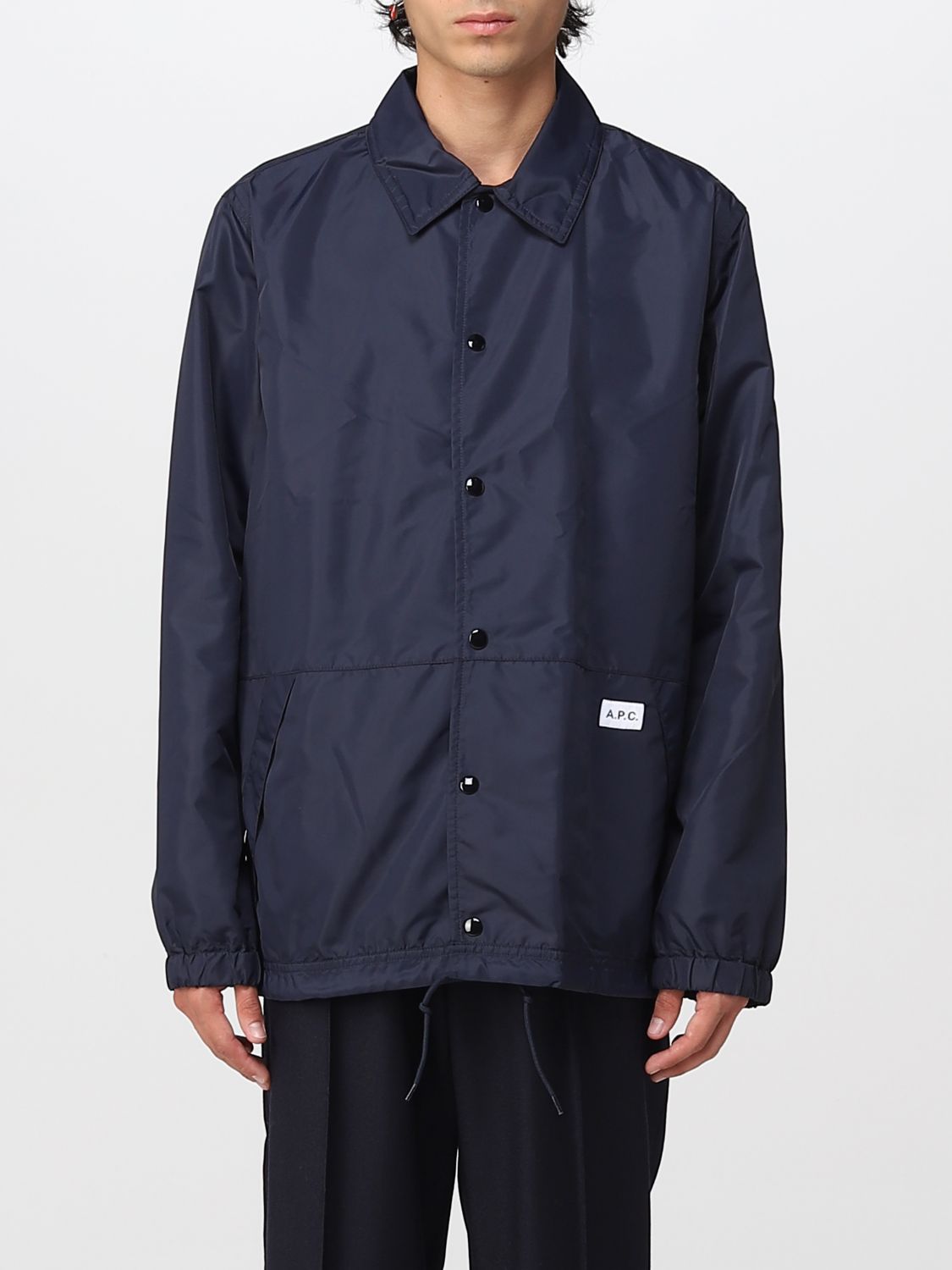 A.P.C. Jacket A.P.C. Men colour Marine