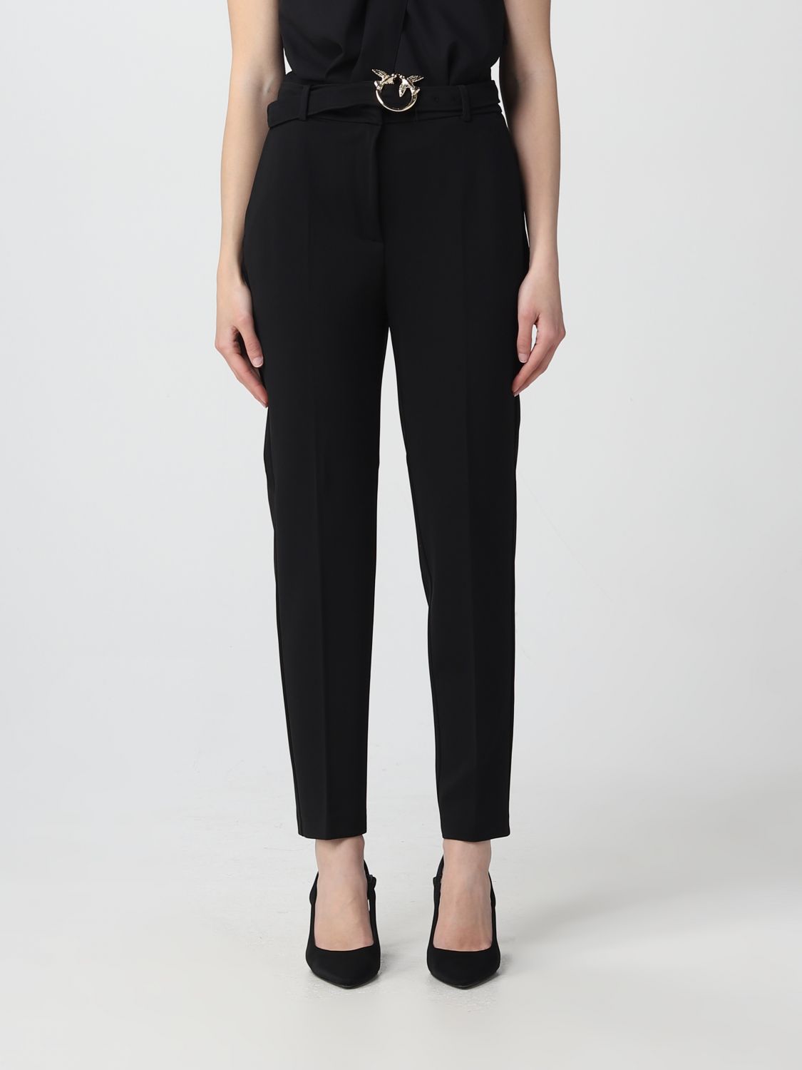 Pinko Trousers PINKO Woman colour Black