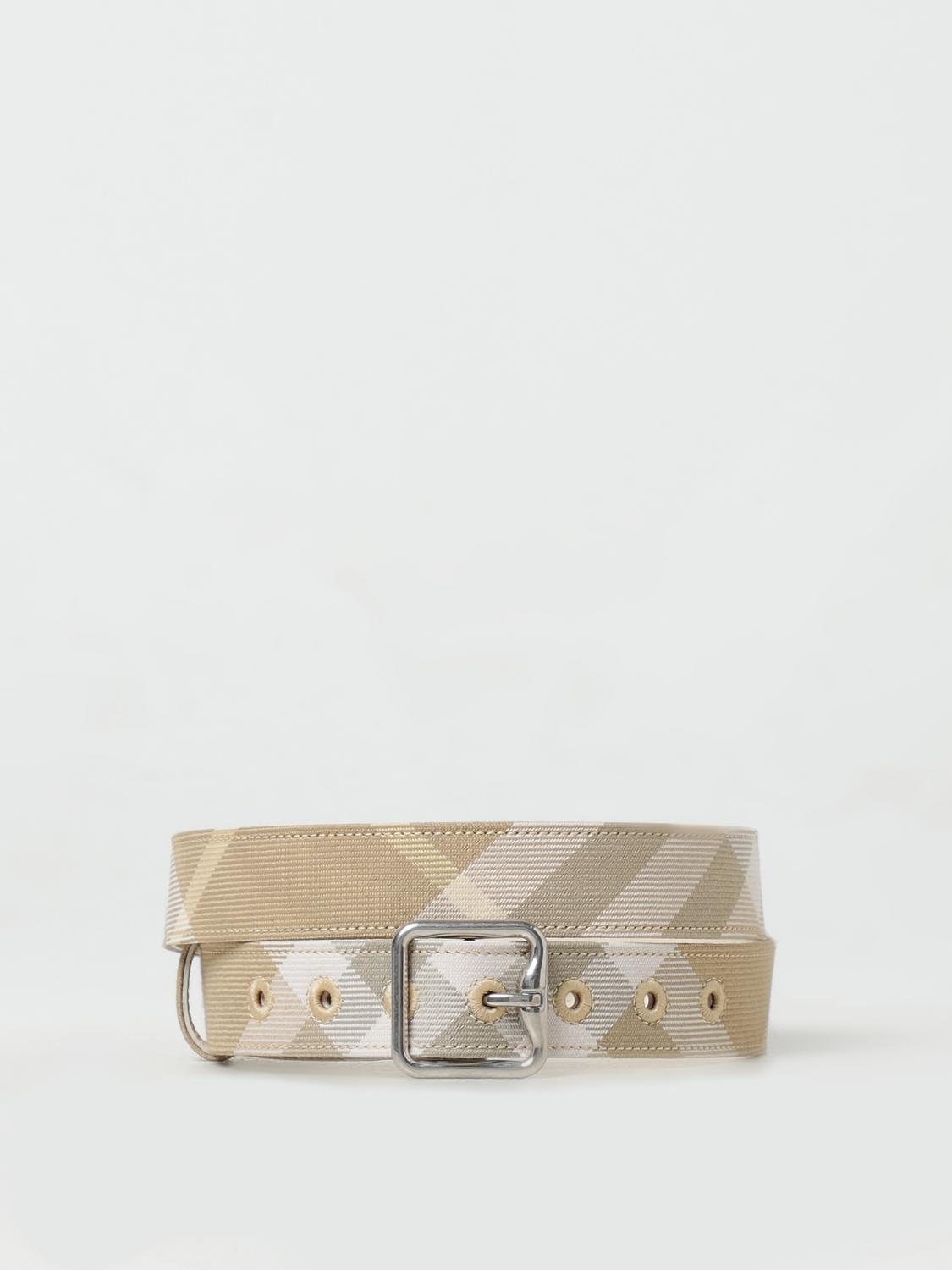 Burberry Belt BURBERRY Woman color Beige