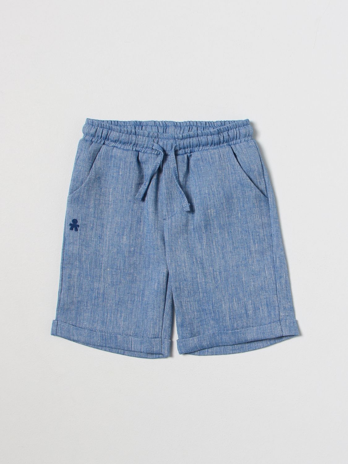 Le Bebe' Shorts LE BEBE' Kids color Sky Blue