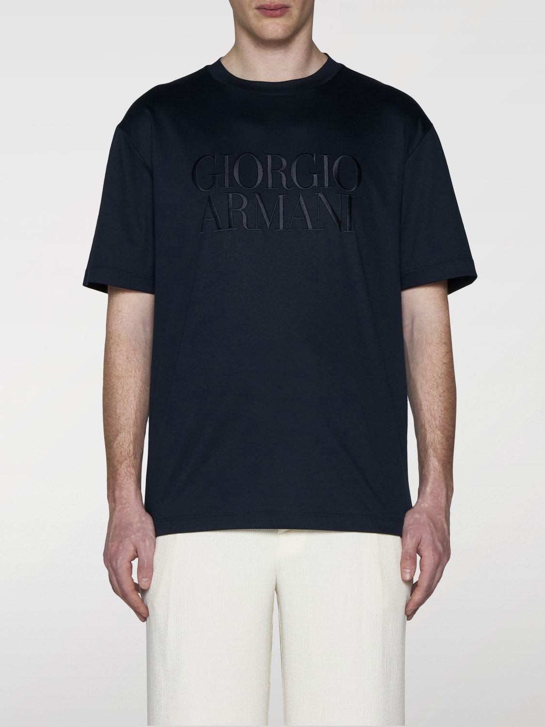Giorgio Armani T-Shirt GIORGIO ARMANI Men color Blue