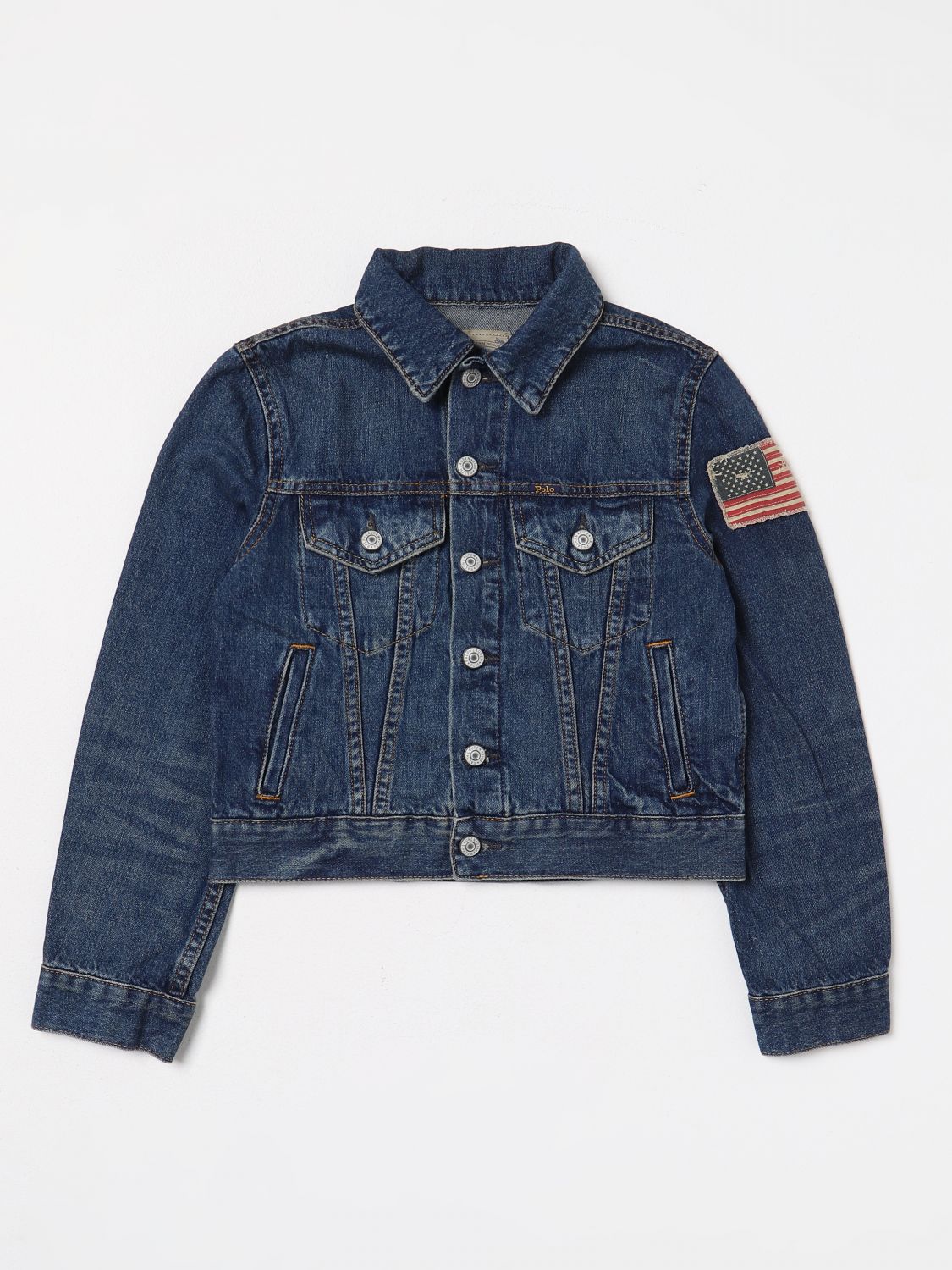 Polo Ralph Lauren Jacket POLO RALPH LAUREN Kids colour Denim