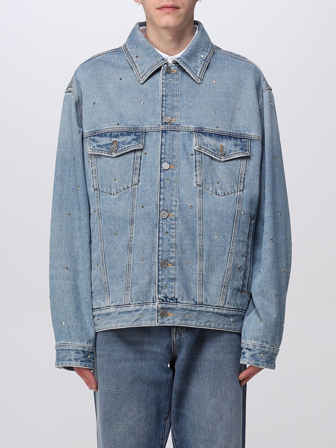 Valentino Jacket VALENTINO Men colour Denim