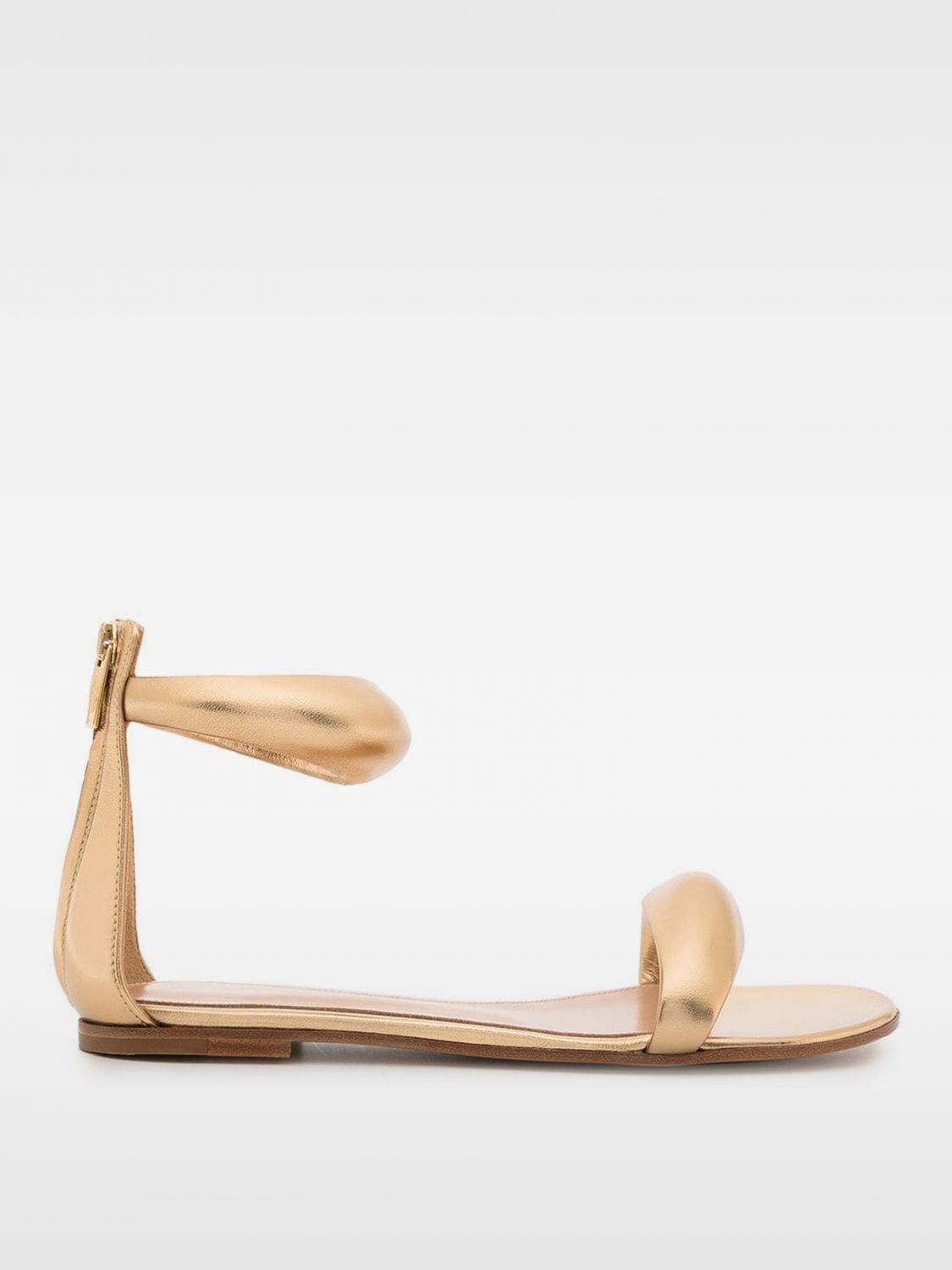 Gianvito Rossi Flat Sandals GIANVITO ROSSI Woman color Gold