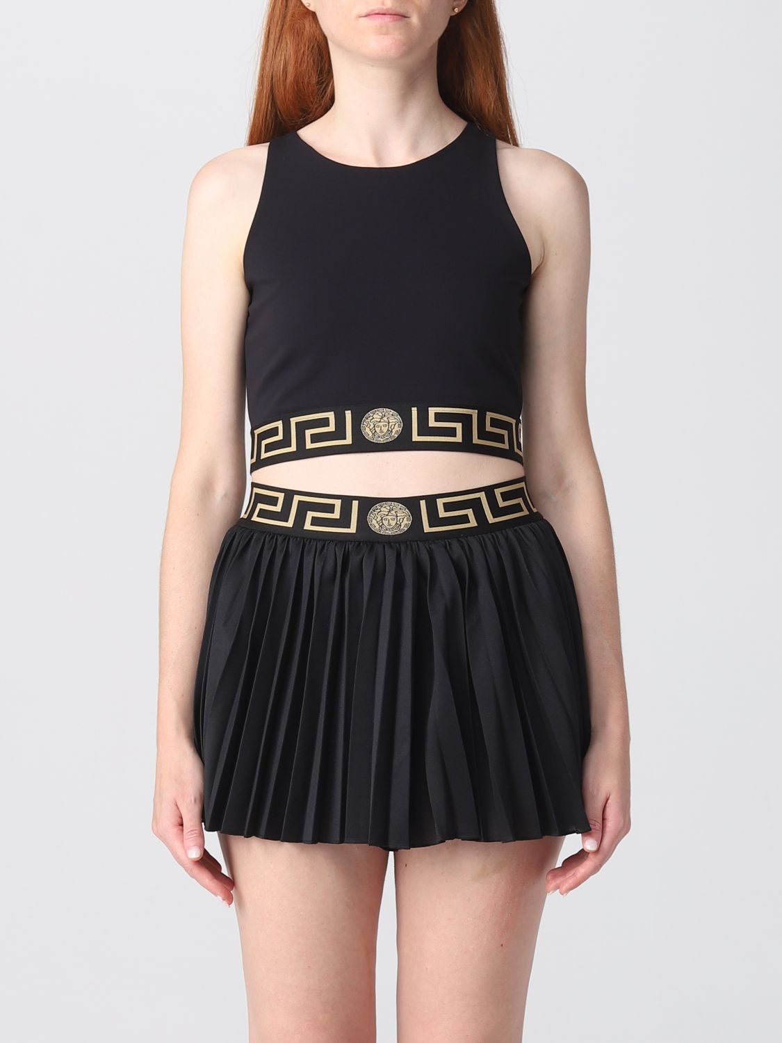 Versace Top VERSACE Woman colour Black