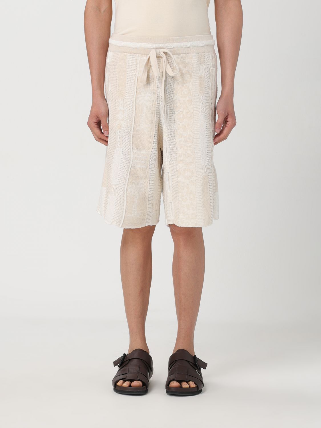 Laneus Short LANEUS Men color Beige