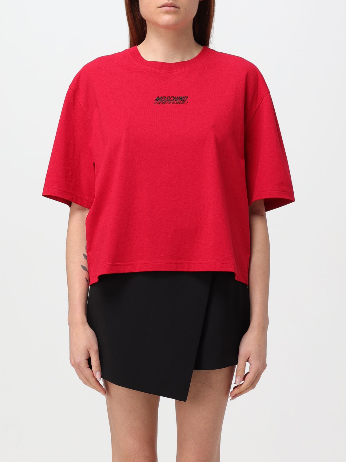 Moschino Couture T-Shirt MOSCHINO COUTURE Woman color Red