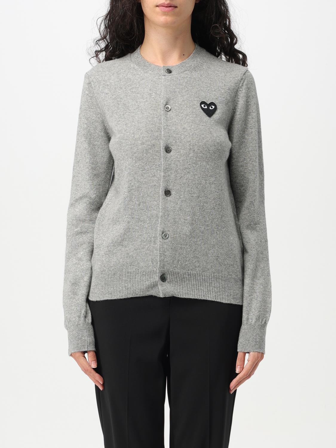 Comme Des Garçons Play Cardigan COMME DES GARCONS PLAY Woman colour Grey