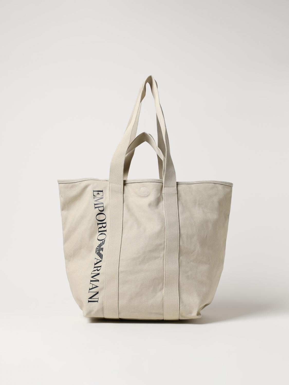 Emporio Armani Tote Bags EMPORIO ARMANI Woman color Beige