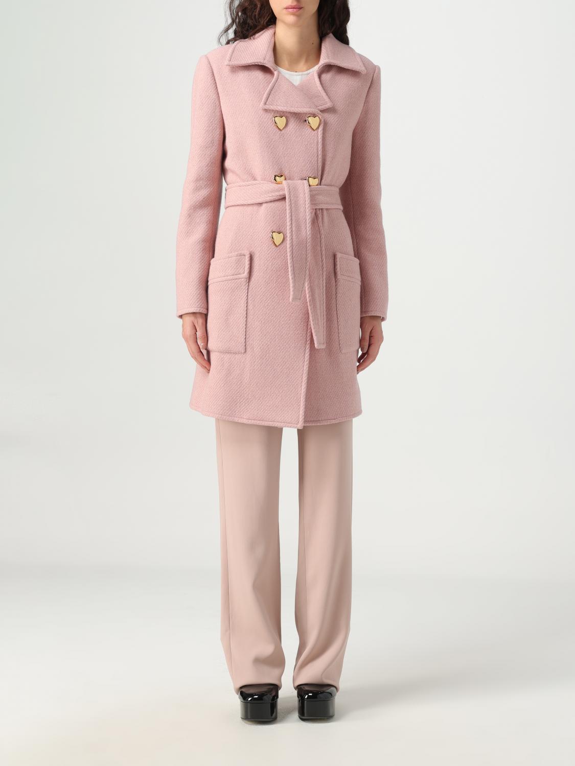 Moschino Couture Coat MOSCHINO COUTURE Woman colour Pink