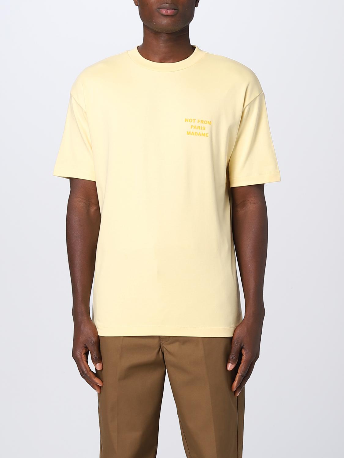 Drôle de Monsieur T-Shirt DROLE DE MONSIEUR Men colour Yellow