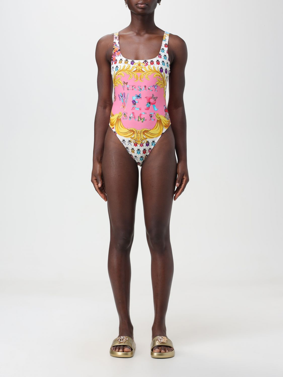 Versace Swimsuit VERSACE Woman colour Multicolor