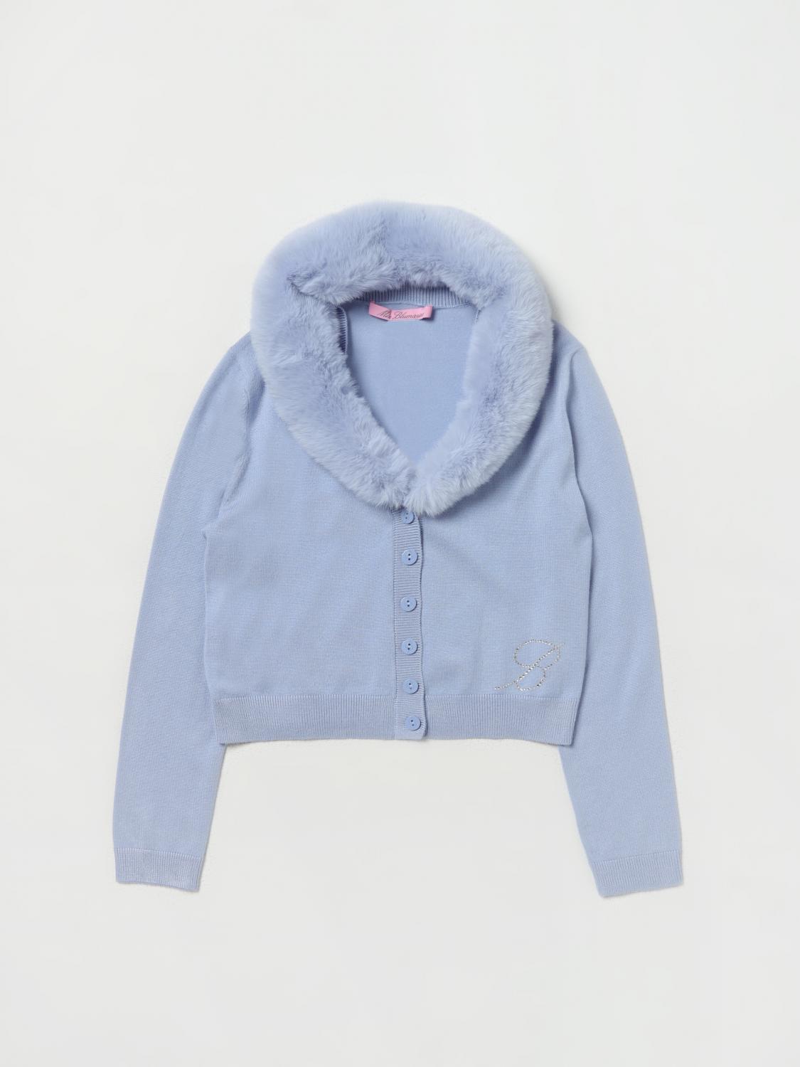 Miss Blumarine Jumper MISS BLUMARINE Kids colour Sky Blue