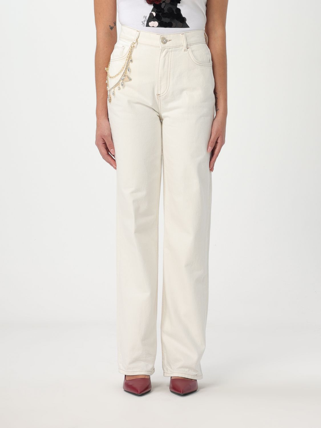 Liu Jo Jeans LIU JO Woman colour White