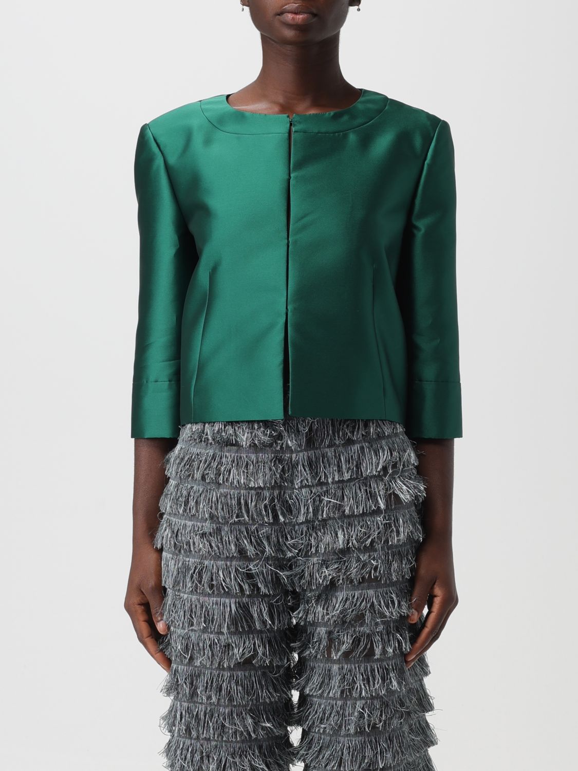 Alberta Ferretti Jacket ALBERTA FERRETTI Woman colour Green