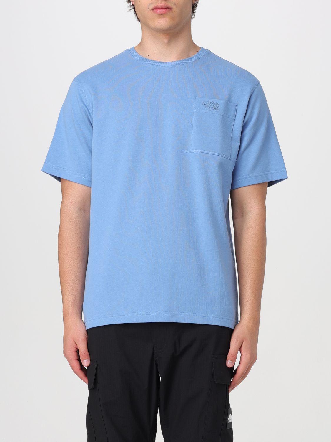The North Face T-Shirt THE NORTH FACE Men color Gnawed Blue