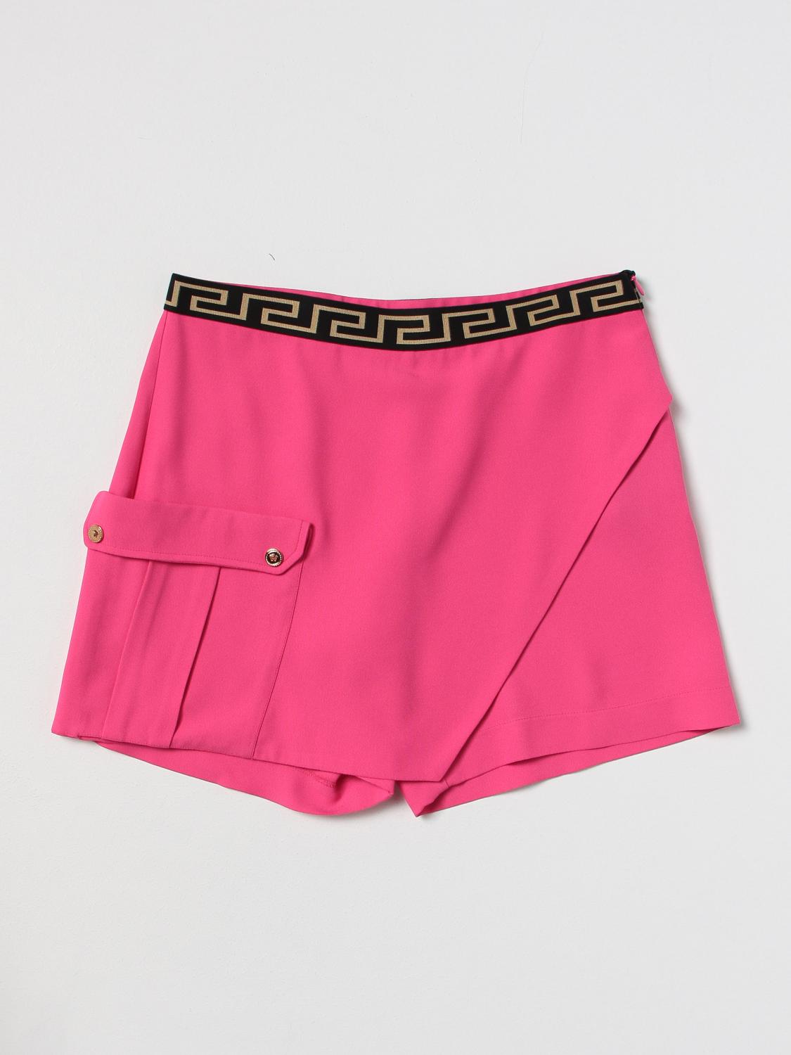 Young Versace Short YOUNG VERSACE Kids colour Pink