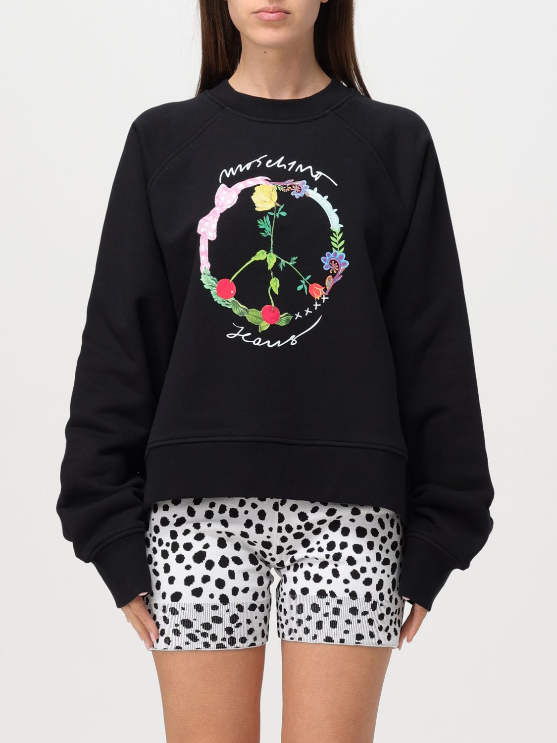 Moschino Jeans Sweatshirt MOSCHINO JEANS Woman colour Multicolor