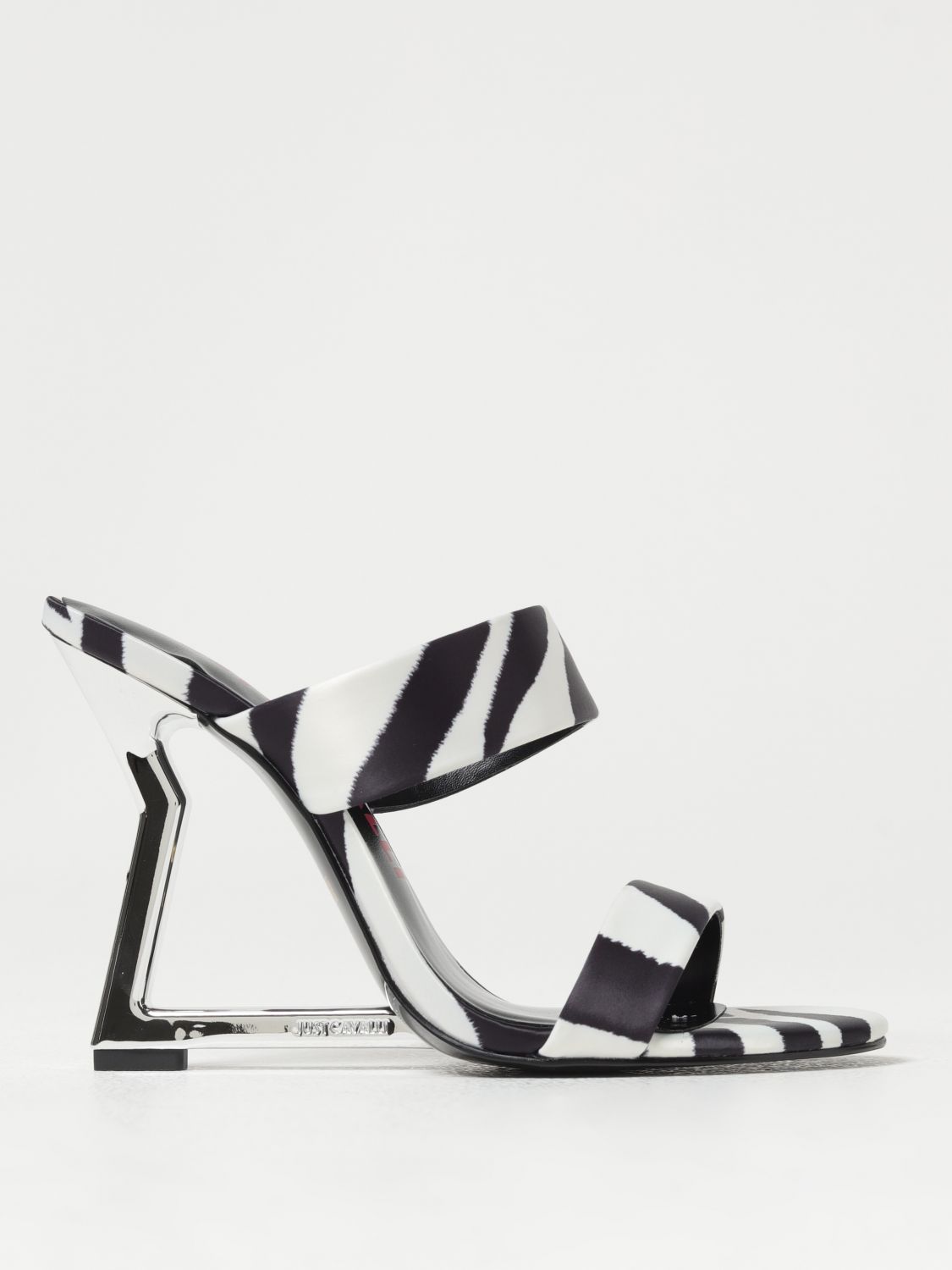 Just Cavalli Heeled Sandals JUST CAVALLI Woman colour Black