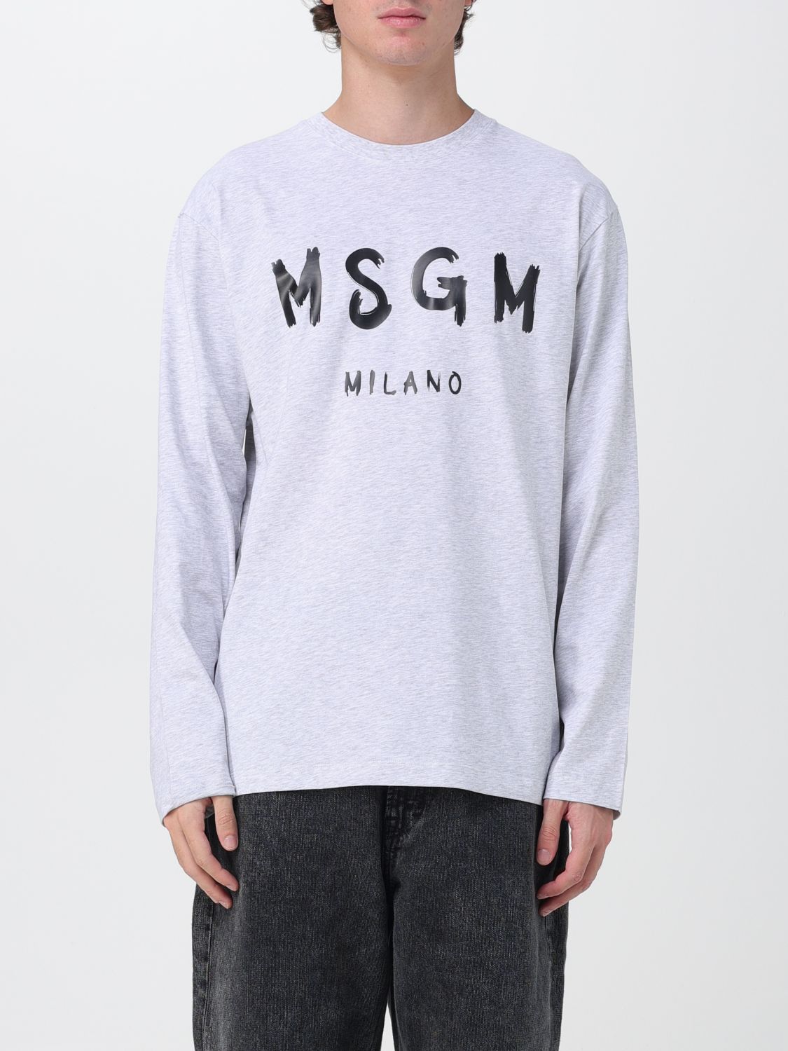 Msgm T-Shirt MSGM Men colour Grey