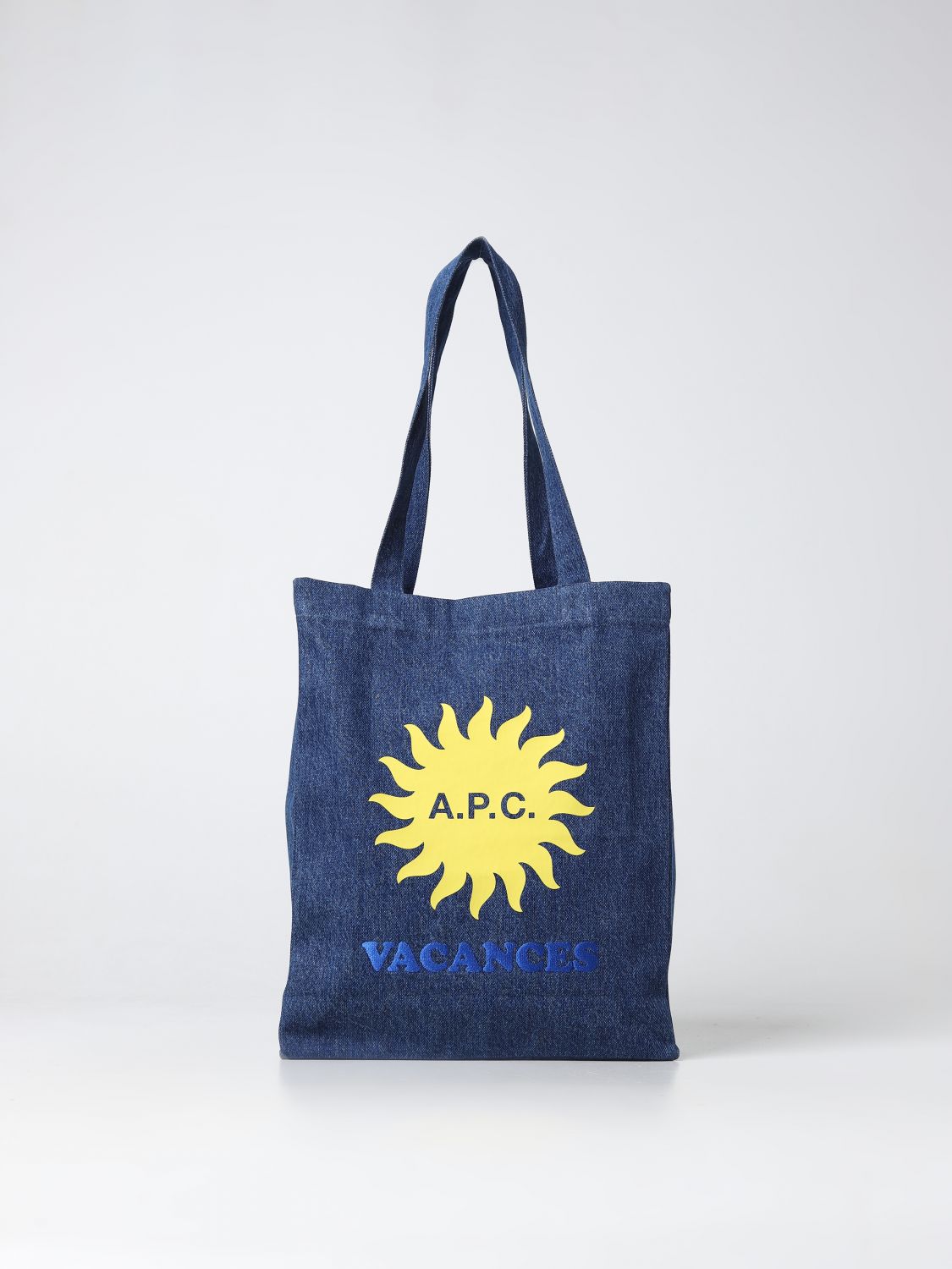 A.P.C. Tote Bags A.P.C. Woman colour Blue