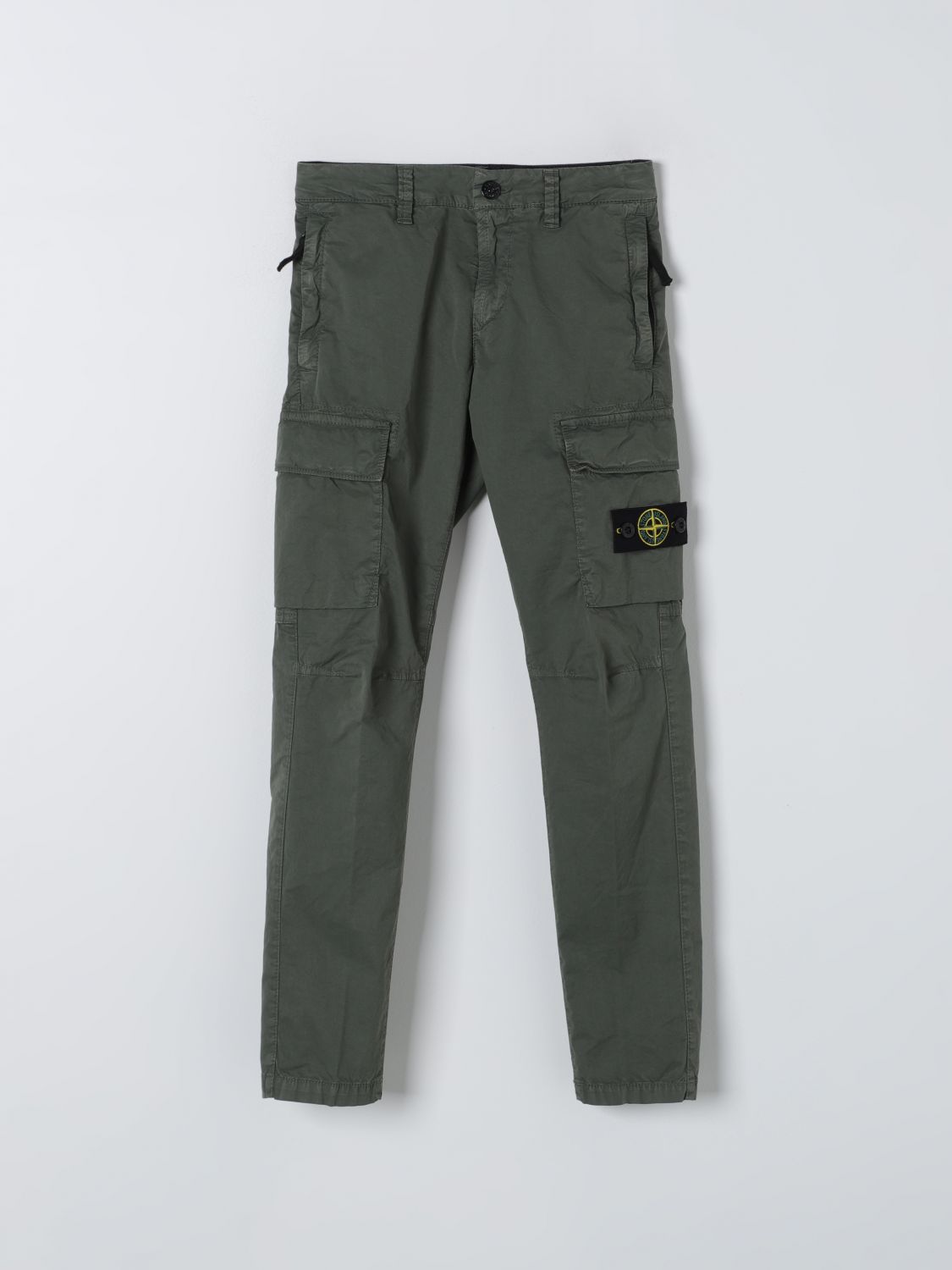 Stone Island Junior Trousers STONE ISLAND JUNIOR Kids colour Olive