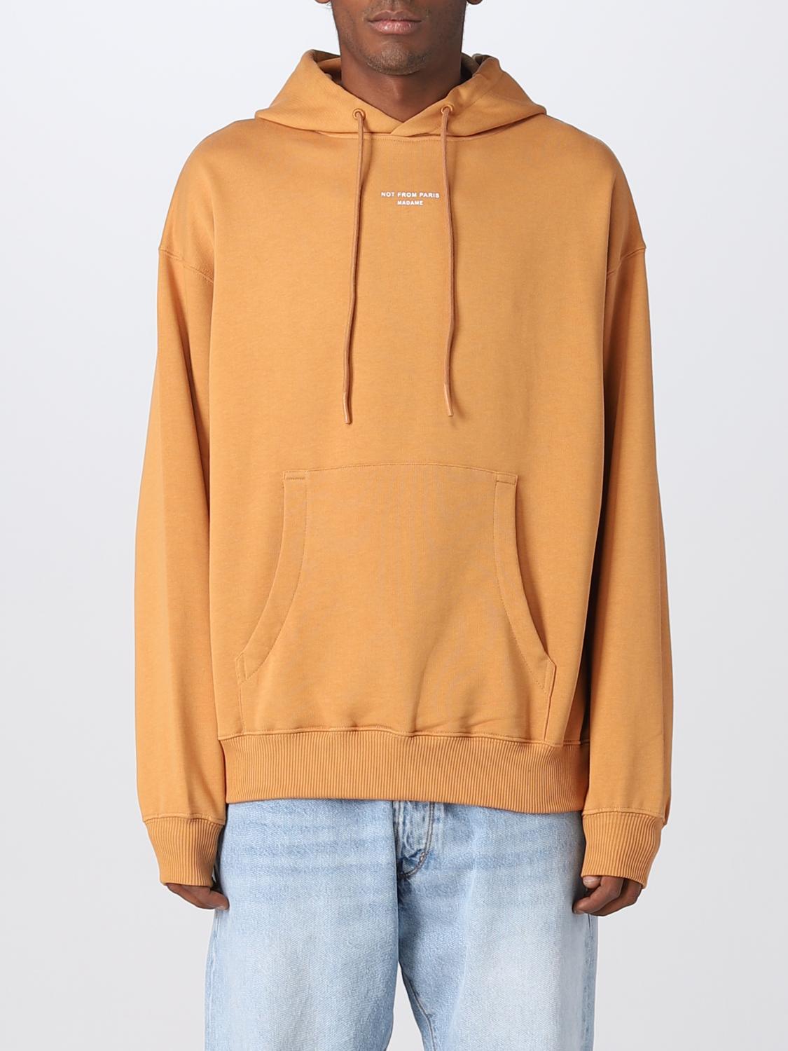 Drôle de Monsieur Sweatshirt DROLE DE MONSIEUR Men colour Brown