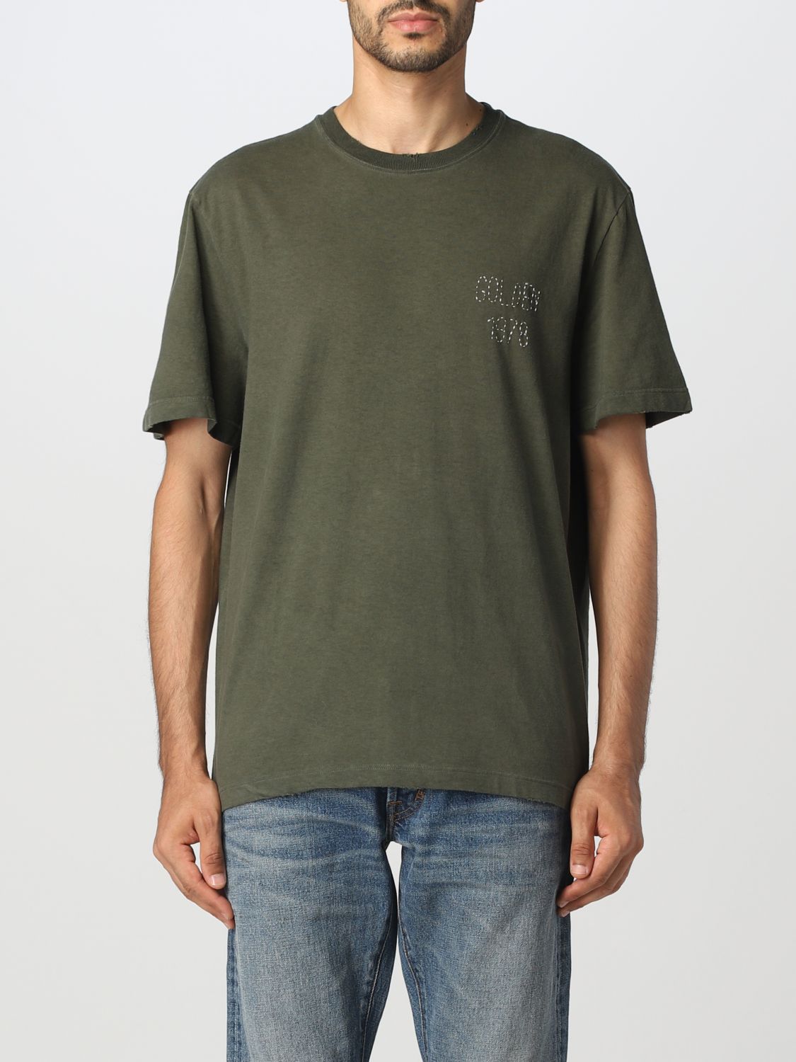 Golden Goose T-Shirt GOLDEN GOOSE Men colour Brown