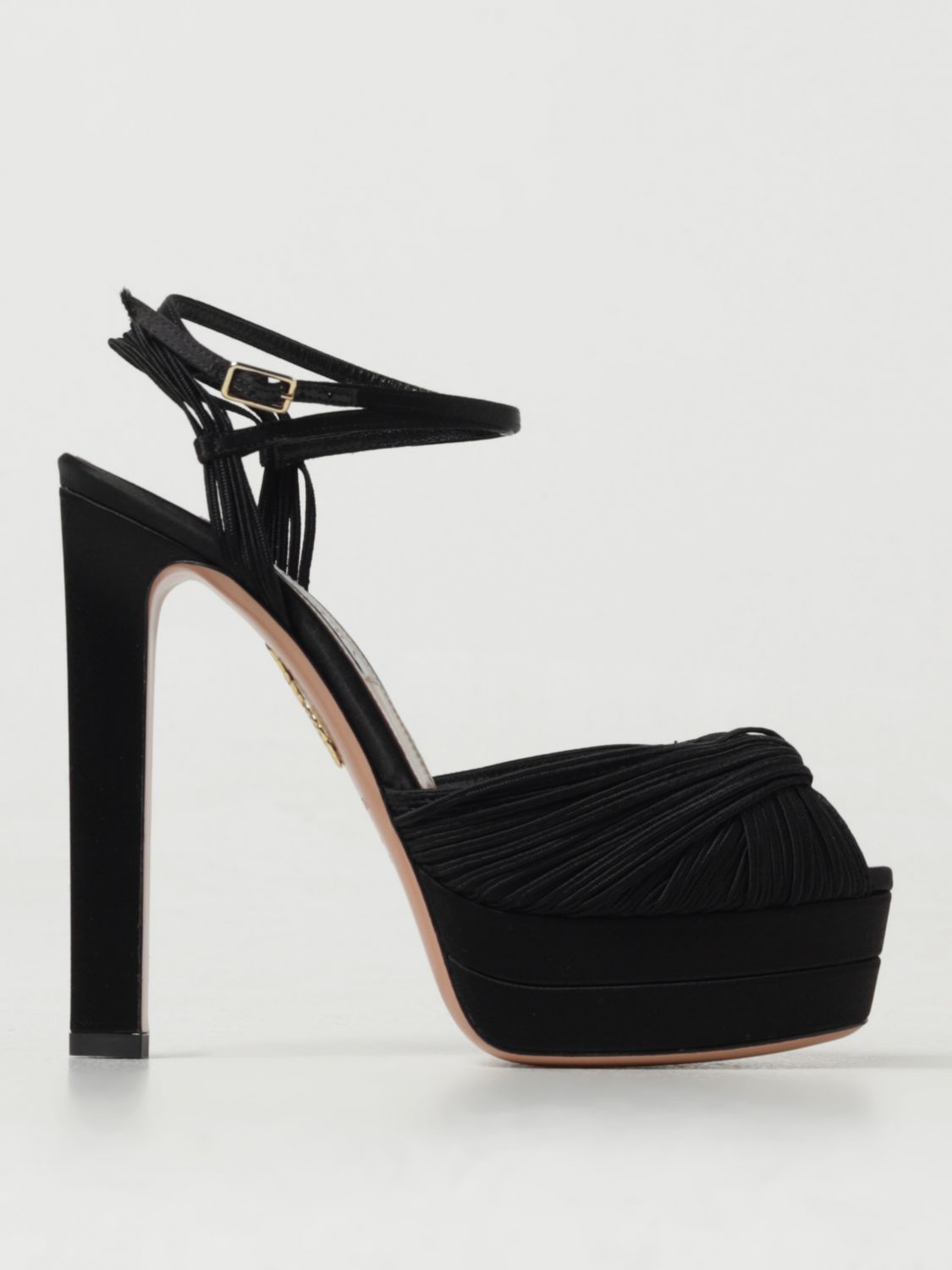 Aquazzura Heeled Sandals AQUAZZURA Woman colour Black