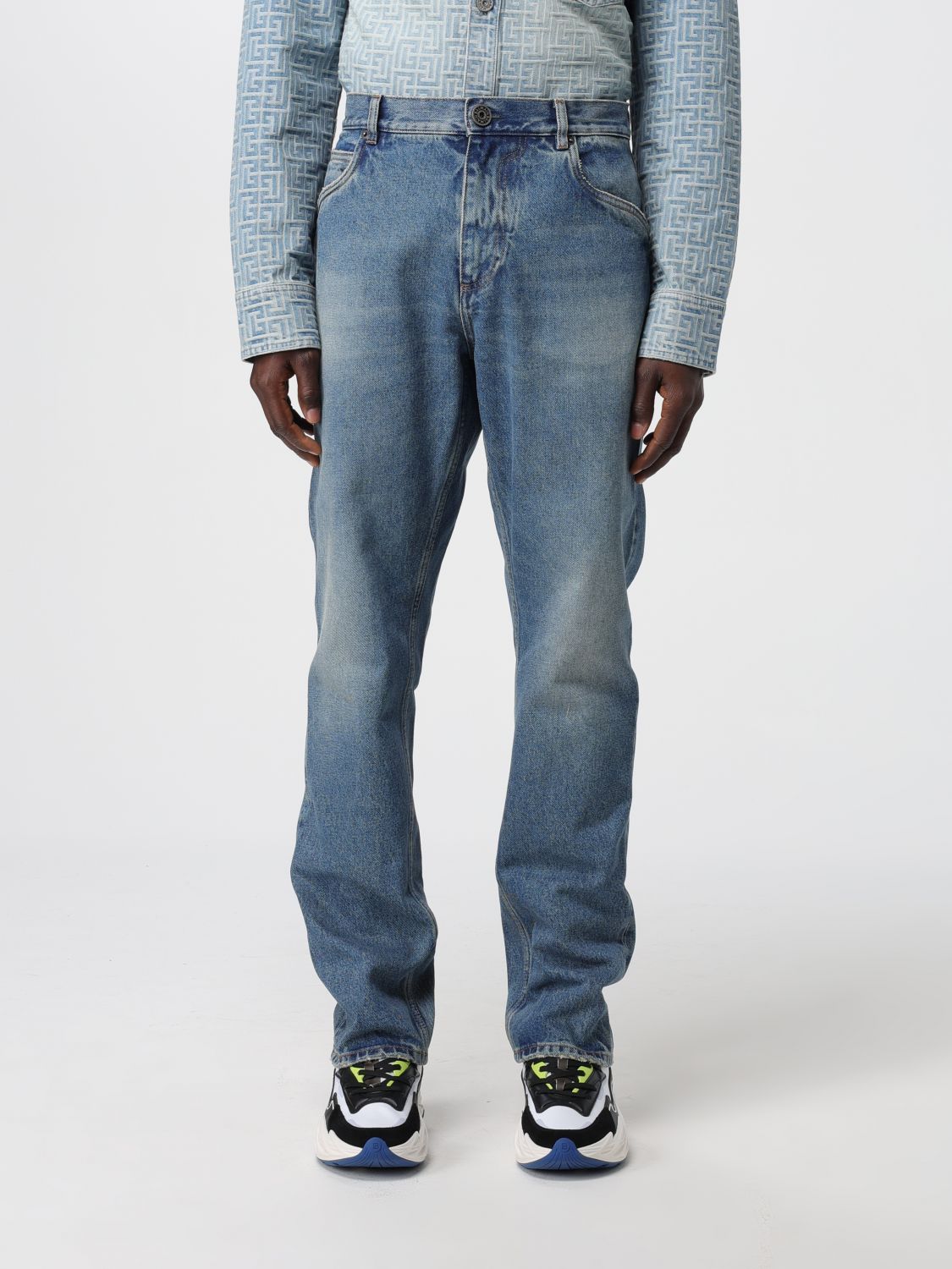 Balmain Jeans BALMAIN Men colour Denim