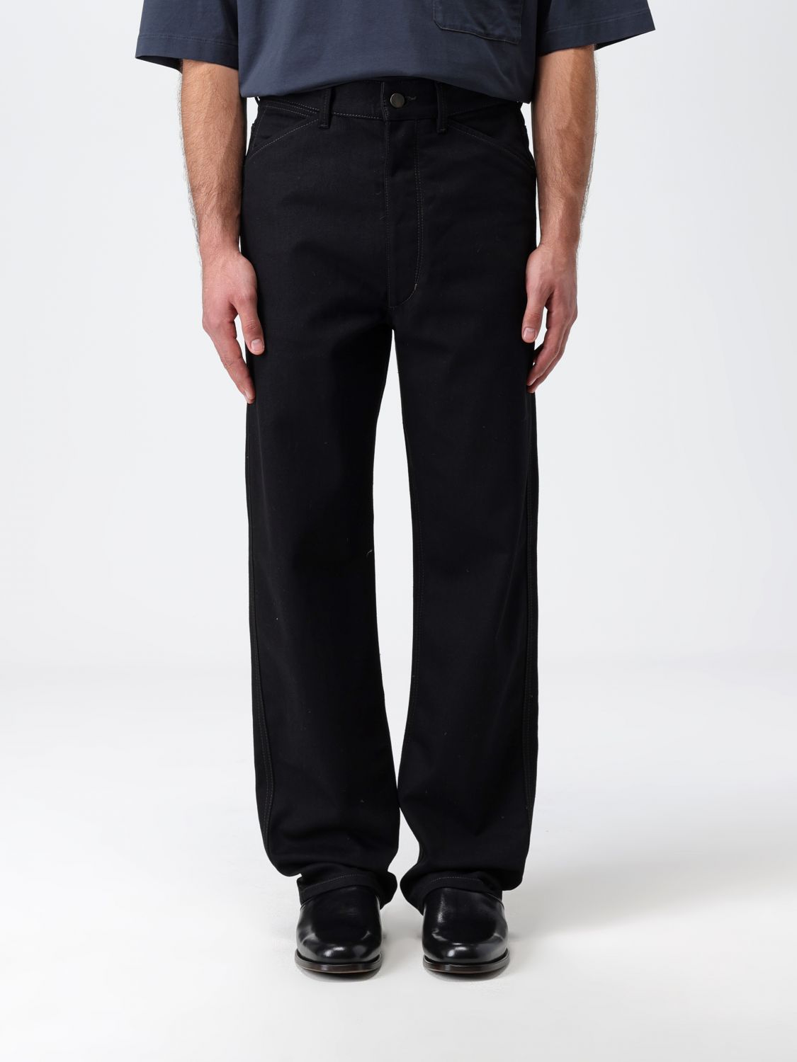 Lemaire Trousers LEMAIRE Men colour Black