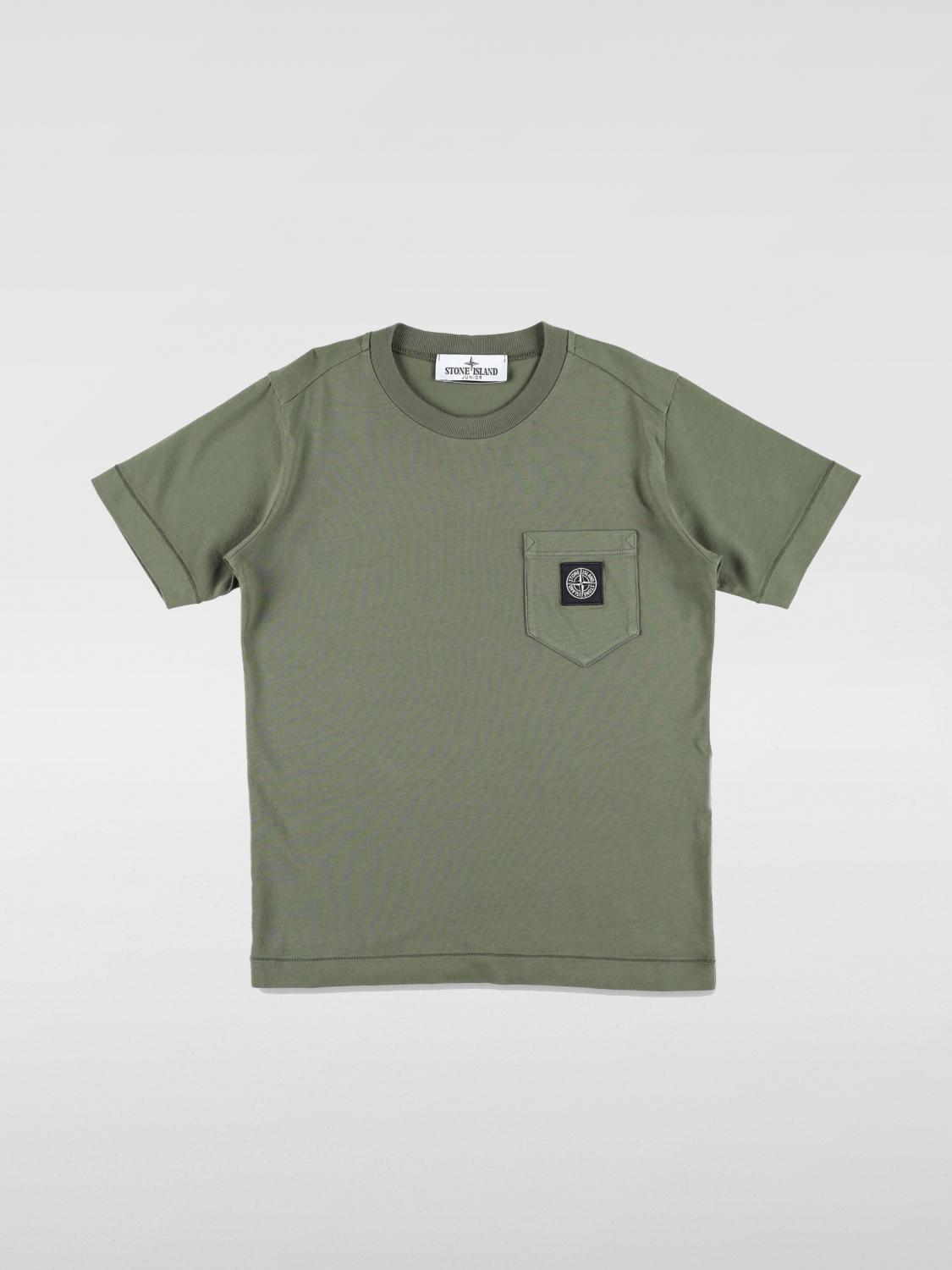 Stone Island Junior T-Shirt STONE ISLAND JUNIOR Kids color Green