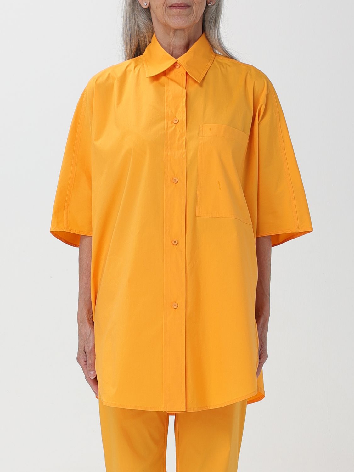 Liviana Conti Shirt LIVIANA CONTI Woman colour Orange