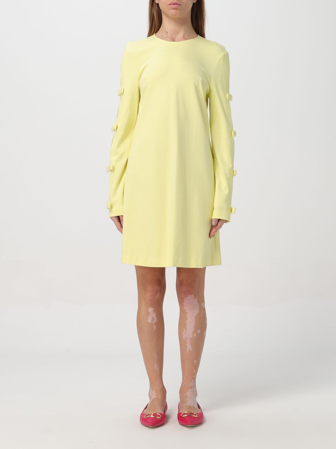 Actitude Twinset Dress ACTITUDE TWINSET Woman colour Lime