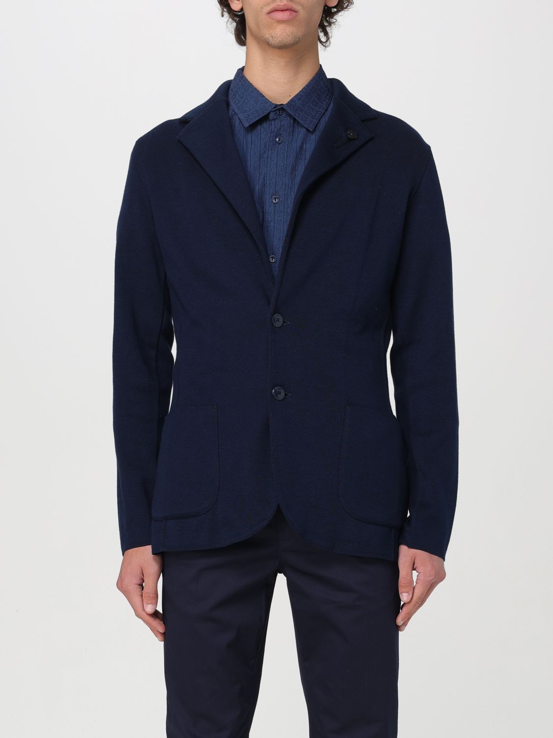 Lardini Blazer LARDINI Men colour Blue