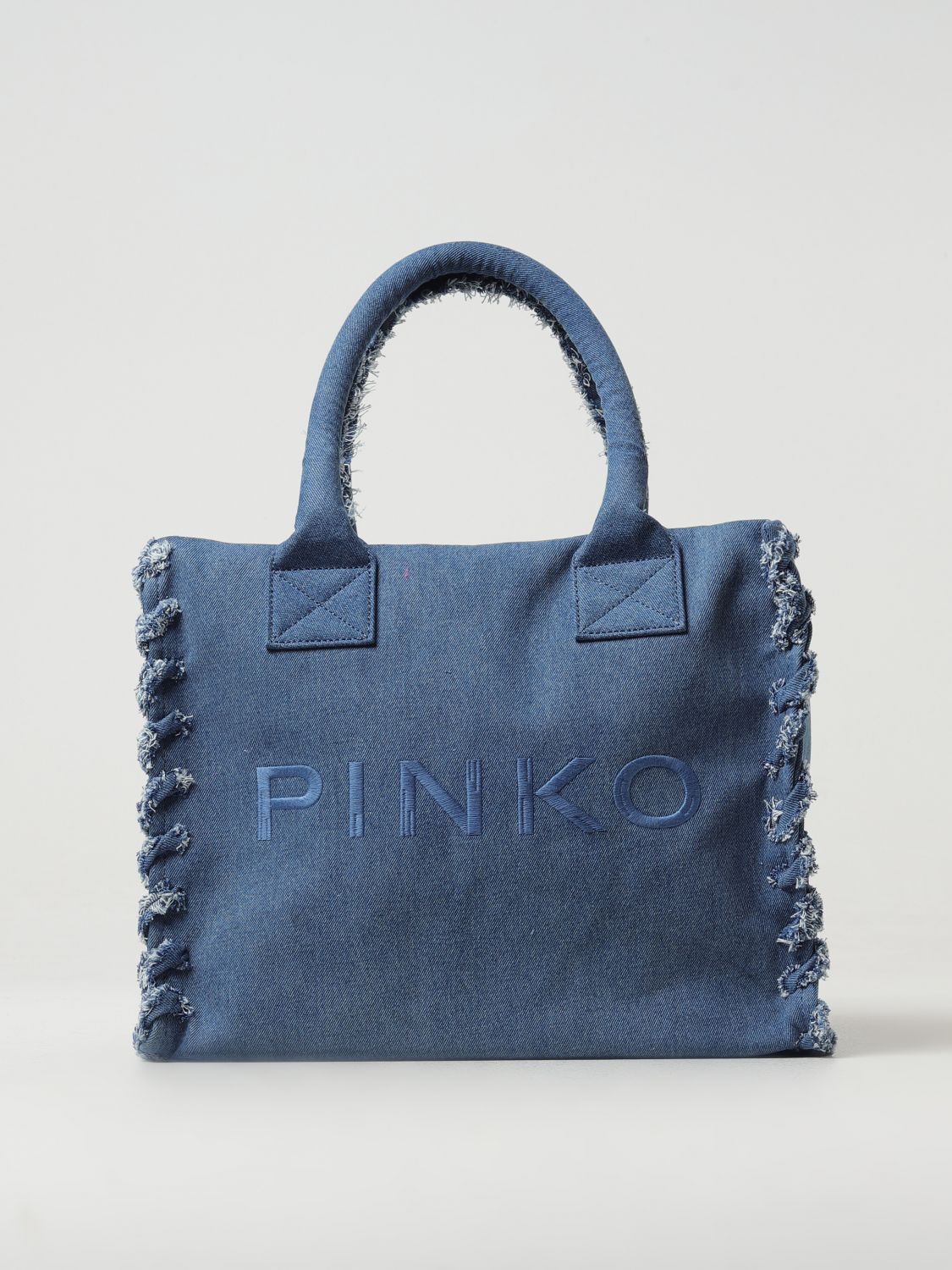 Pinko Tote Bags PINKO Woman colour Denim