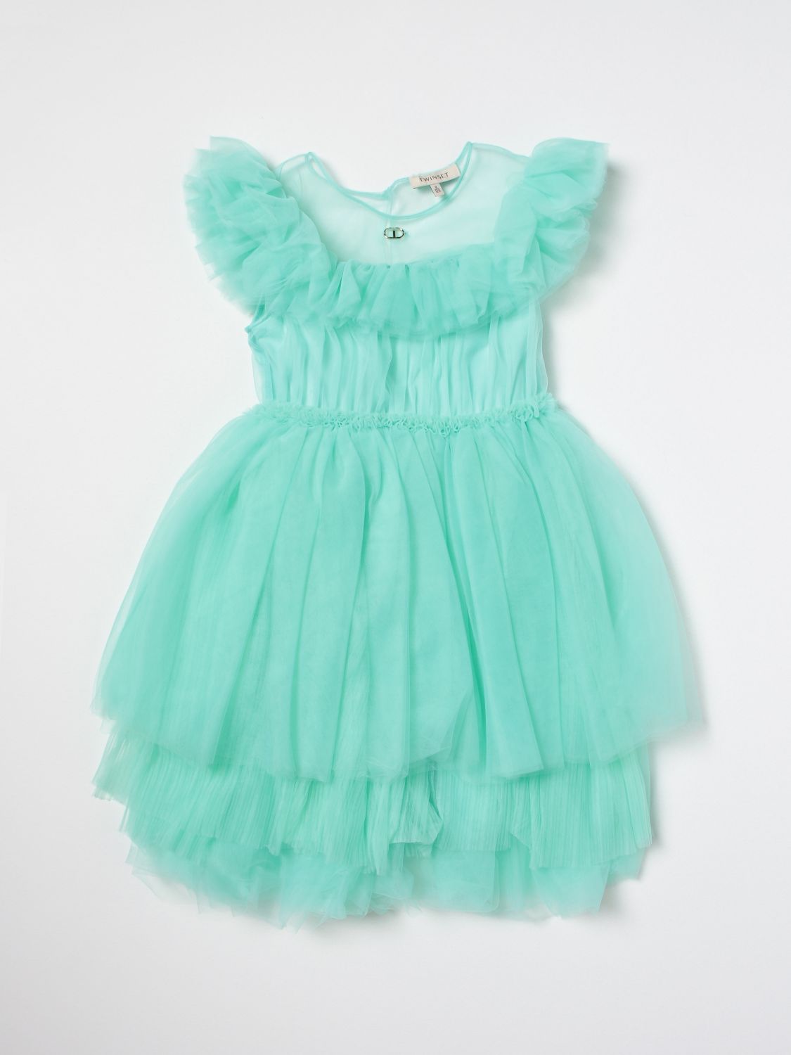 Twinset Dress TWINSET Kids colour Mint