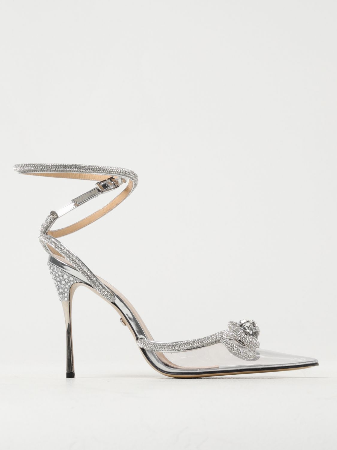 Mach & Mach High Heel Shoes MACH & MACH Woman colour Silver