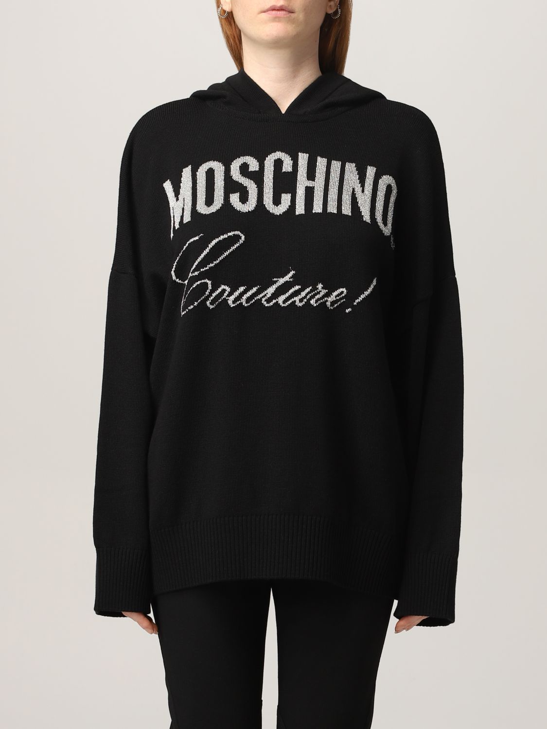 Moschino Couture Moschino Couture hooded jumper