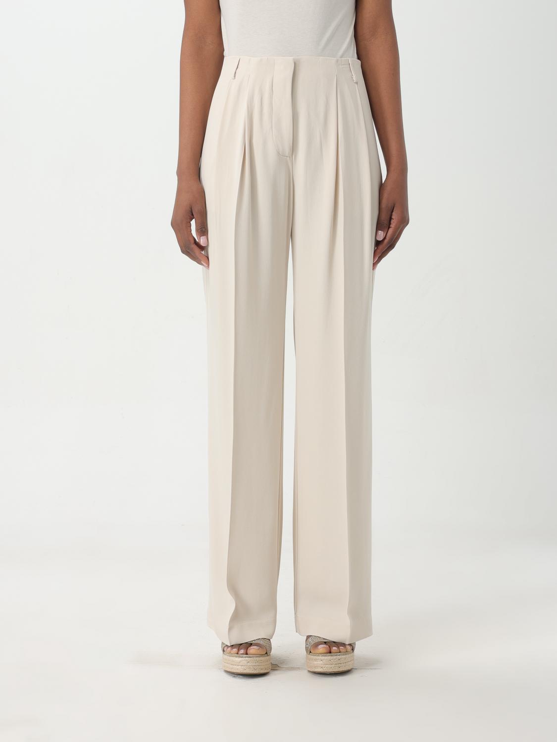 Liviana Conti Trousers LIVIANA CONTI Woman colour White