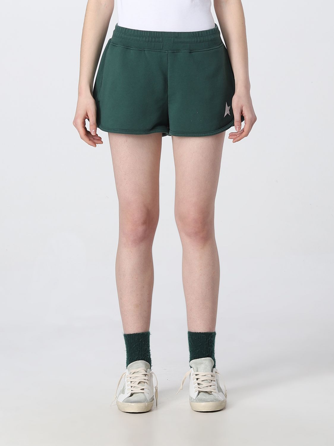 Golden Goose Short GOLDEN GOOSE Woman colour Green