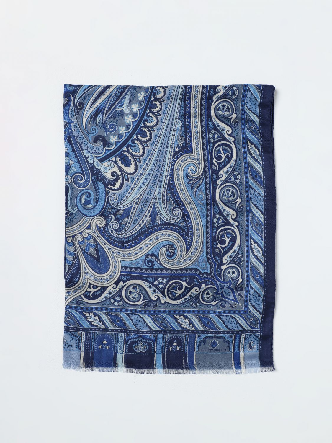 Etro Scarf ETRO Men colour Blue