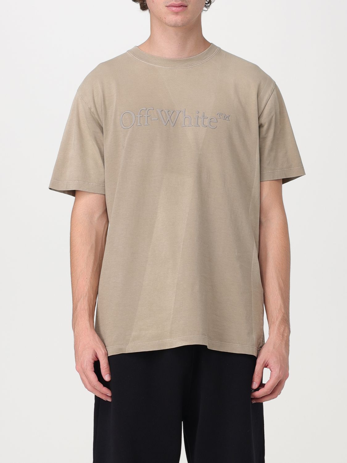 OFF-WHITE T-Shirt OFF-WHITE Men colour Beige