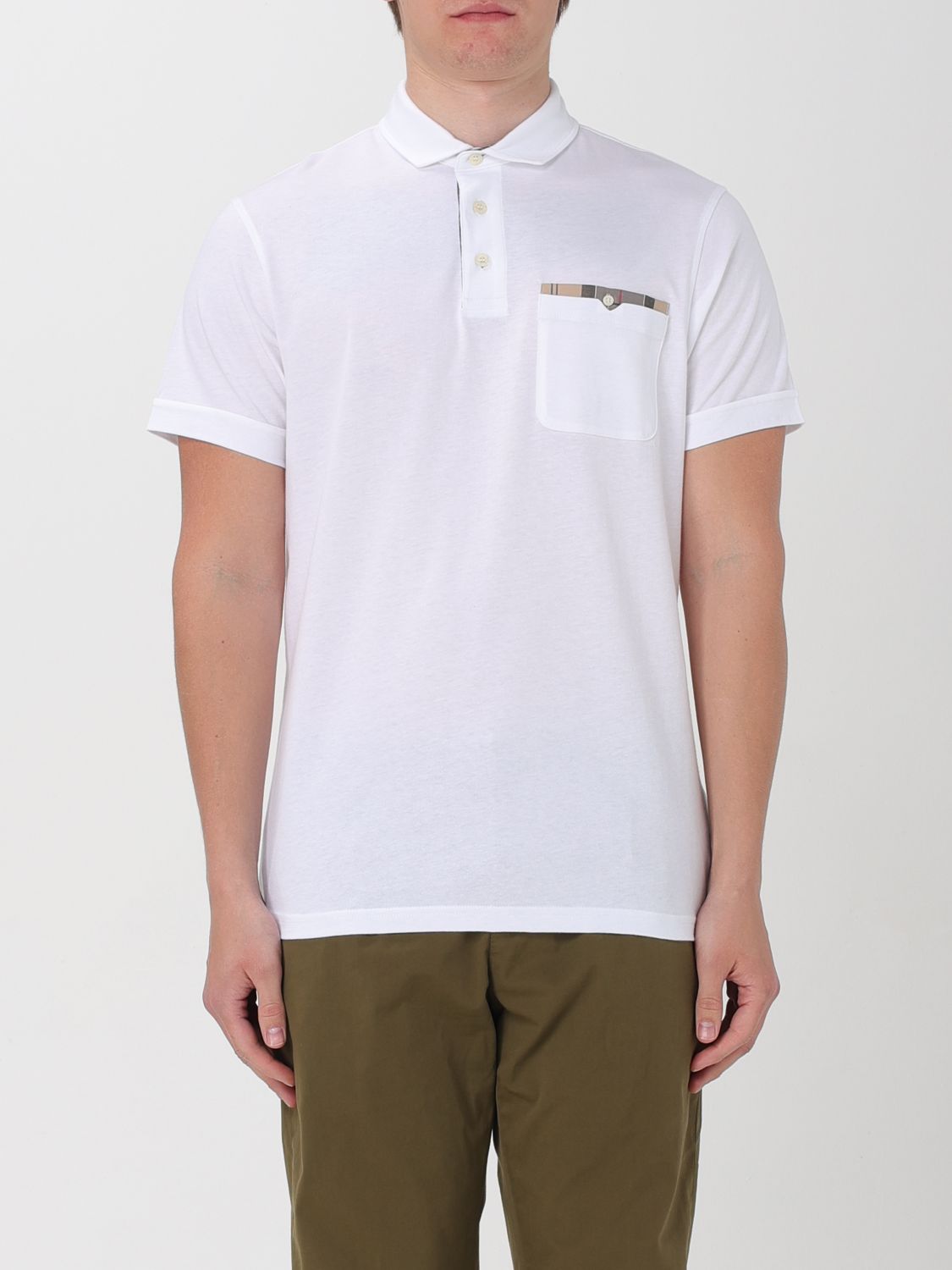 Barbour Polo Shirt BARBOUR Men colour White