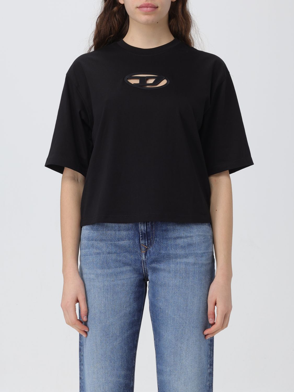 Diesel T-Shirt DIESEL Woman colour Black